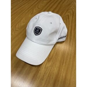 Peter Millar Golfcore Performance Hat White One Size Logo Cap